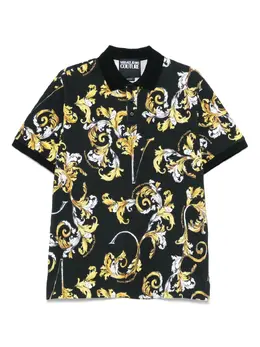 Versace Jeans Couture: Поло с принтом 