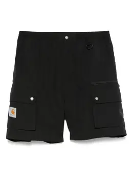 Carhartt WIP: Чёрные шорты 