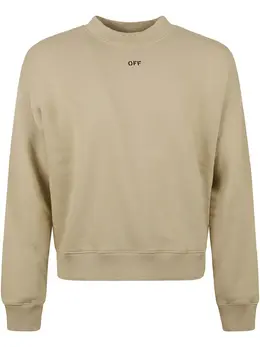 Off-White: Свитшот с принтом 