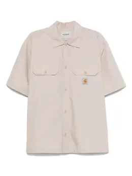 Carhartt WIP: Бежевая рубашка 