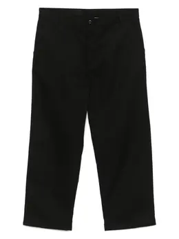 Carhartt WIP: Чёрные брюки 
