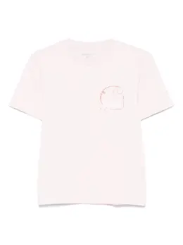 Carhartt WIP: Светлая футболка 