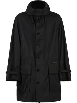 Marni: Пуховик с капюшоном 