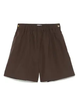 Max Mara: Коричневые шорты 