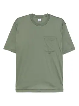 C.P. Company: Зелёная футболка 