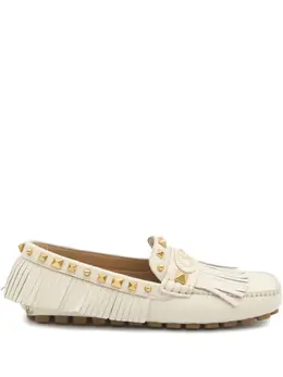 Valentino Garavani: Белые лоферы 