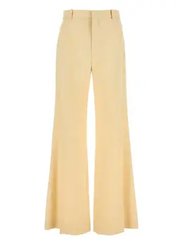 Chloé: Бежевые брюки 