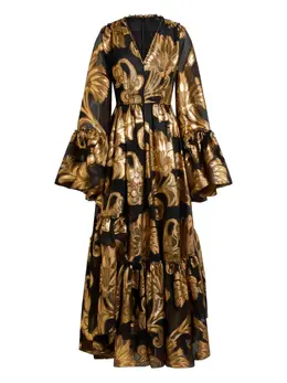 ETRO: Платье с оборками 