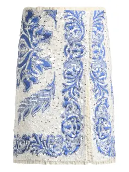ETRO: Юбка с блёстками 