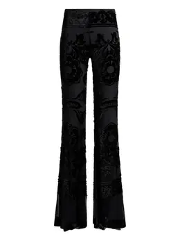 ETRO: Брюки с растительным принтом 