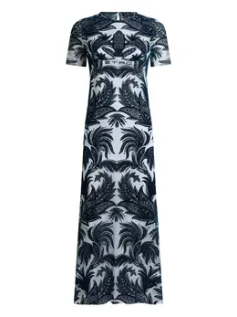 ETRO: Синее платье 