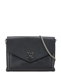 Louis Vuitton Pre-Owned: Серебристая сумка через плечо 