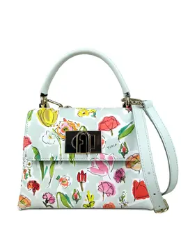 Furla: Голубая сумка через плечо  1927