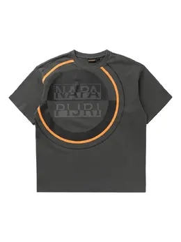 Napapijri: Футболка  Logo с принтом