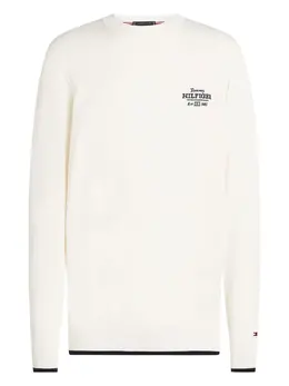 Tommy Hilfiger: Белый свитер 