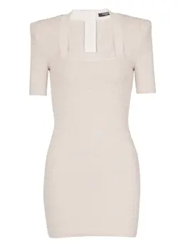 Balmain: Трикотажное платье 