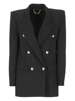 Elisabetta Franchi: Чёрный жакет 