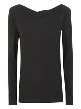 Alberta Ferretti: Футболка с длинным рукавом 