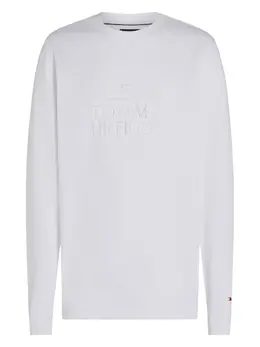 Tommy Hilfiger: Белый свитшот 