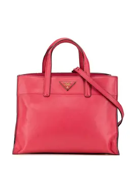 Prada Pre-Owned: Розовая сумка-шоппер 