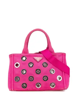 Prada Pre-Owned: Розовая сумка 