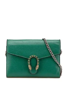 Gucci Pre-Owned: Зелёный кошелёк 