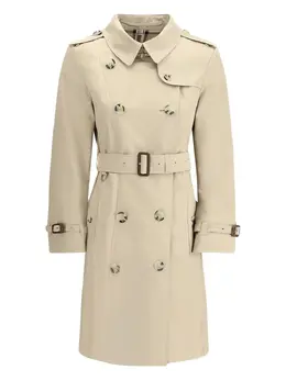 Burberry: Бежевый плащ  Chelsea Heritage