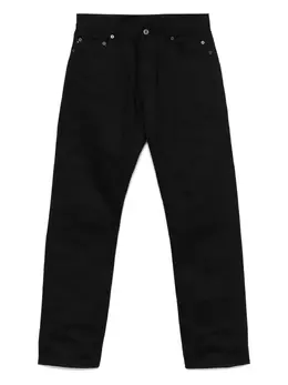 Rick Owens DRKSHDW: Чёрные джинсы 