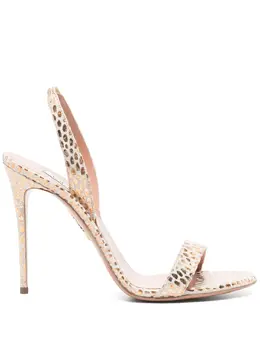 Aquazzura: Прозрачные сандалии  So Nude