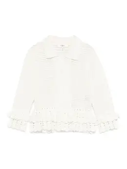 Chloé: Белый кардиган 
