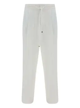 Brunello Cucinelli: Белые брюки 