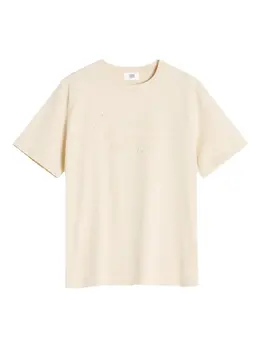 Maison Kitsuné: Светлая футболка 