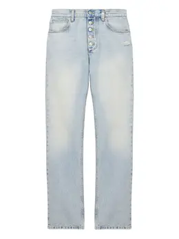 Alexander McQueen: Хлопковые джинсы 