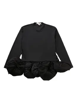Comme Des Garçons: Блуза в сетку 