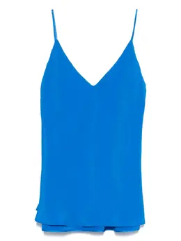 Max Mara: Голубой топ 