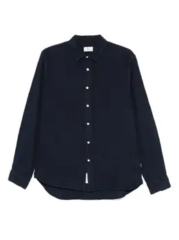 Woolrich: Льняная рубашка 