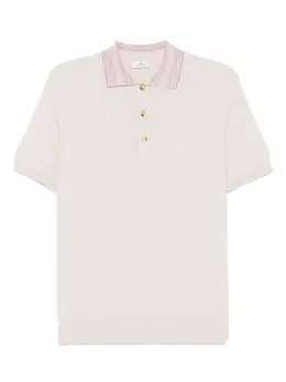 ETRO: Бежевое поло  Pegaso