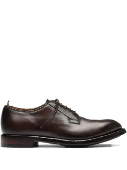 Officine Creative: Коричневые туфли 