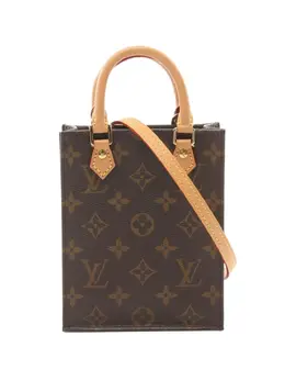 Louis Vuitton Pre-Owned: Коричневая сумка-шоппер 