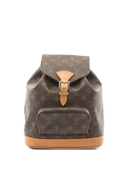 Louis Vuitton Pre-Owned: Коричневый рюкзак 