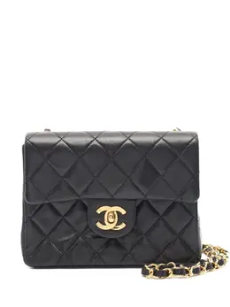 CHANEL Pre-Owned: Чёрная сумка 