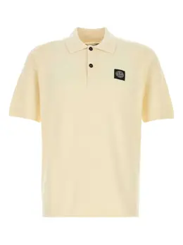 Stone Island: Поло на пуговицах 