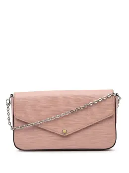 Louis Vuitton Pre-Owned: Розовая сумка через плечо 