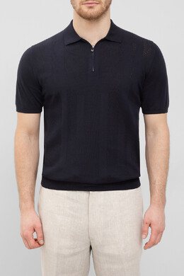 Corneliani: Тёмное поло 