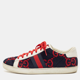 Gucci: Синие кроссовки  Ace