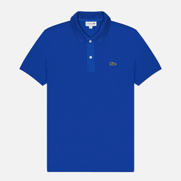 Lacoste: Синее поло 