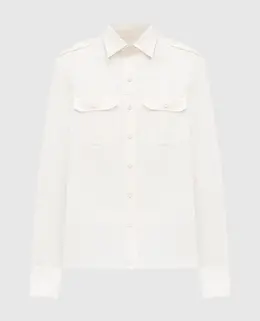 Tom Ford: Бежевая рубашка 