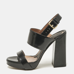 Marni: Чёрные сандалии 