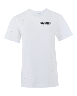 COMME des FUCKDOWN: Яркая футболка 