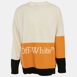 Off-White: Многоцветный свитер 